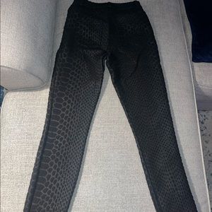 Textured pants